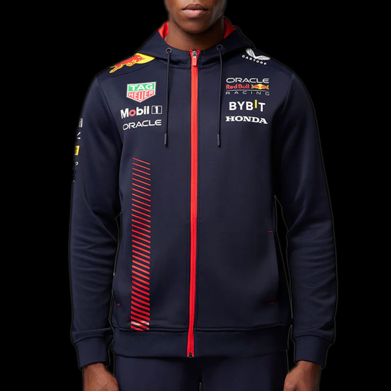Veste Red Bull Capuche Night Sky Verstappen P rez Bleu Fonc TM2650