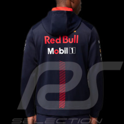 Veste Red Bull à capuche Night Sky Fanwear Bleu foncé TU2650 - Homme