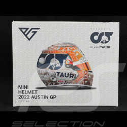 Pierre Gasly Signierter Helm GP Austin 2022 1/2