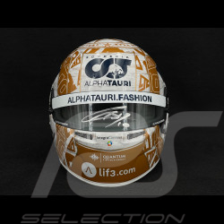 Pierre Gasly Signed Helmet GP Austin 2022 1/2