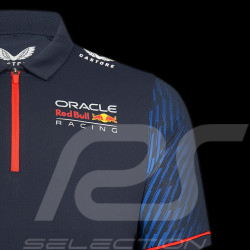 Red Bull Polo shirt Max VerstappenNight Sky Fanwear Dark blue TM3181 - Men
