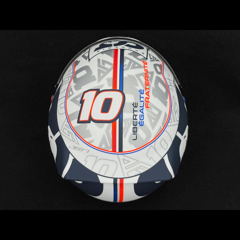 Casque Helmet F1 Gasly France GP 2022 Bell 1/2