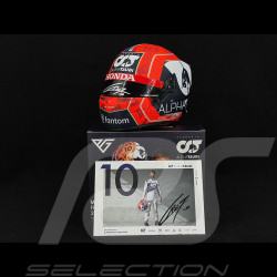 Pierre Gasly Signed Helmet F1 Season 2021 1/2