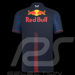 Polo Red Bull Sergio Perez Night Sky Fanwear Bleu foncé TM3182 - Homme