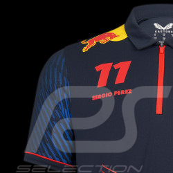 Red Bull Polo shirt Max VerstappenNight Sky Fanwear Dark blue TM3182 - Men