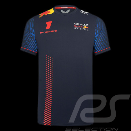 Red Bull T-shirt Max Verstappen Night Sky Fanwear Dunkelblau TM3183 - Herren