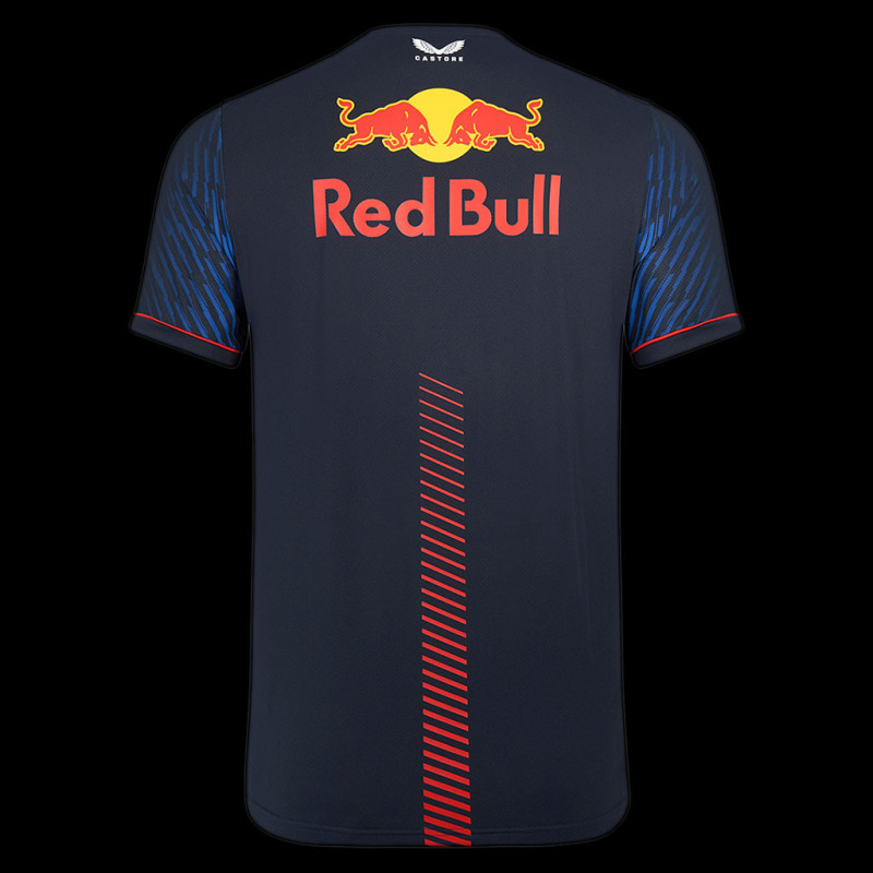 Red Bull Racing T-Shirt F1 Team Formula Officiel Formule 1 Bleu Enfant (FR/ES, Âge, 8 Ans, Taille Normale, Ciel Nocturne