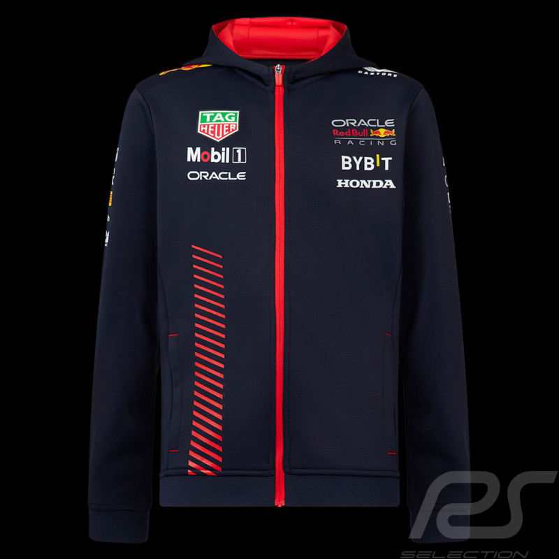 Veste Red Bull à capuche Night Sky Fanwear Bleu foncé TJ2650 - Enfant