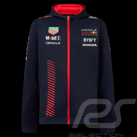Red Bull Kapuzenjacke Night Sky Fanwear Dunkelblau TJ2650 - Kinder
