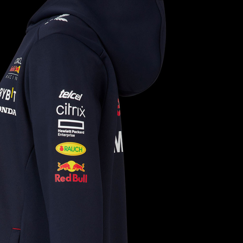 Red Bull Hoodie jacket Night Sky Verstappen Pérez Dark blue TM2650 - Men