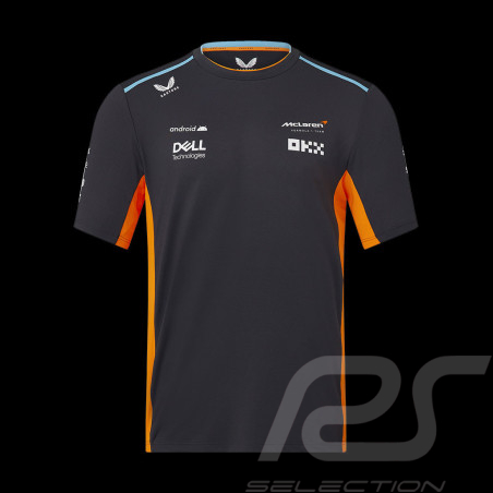 McLaren T-Shirt F1 Team Norris Piastri Phantom Grey TM2607 - mens