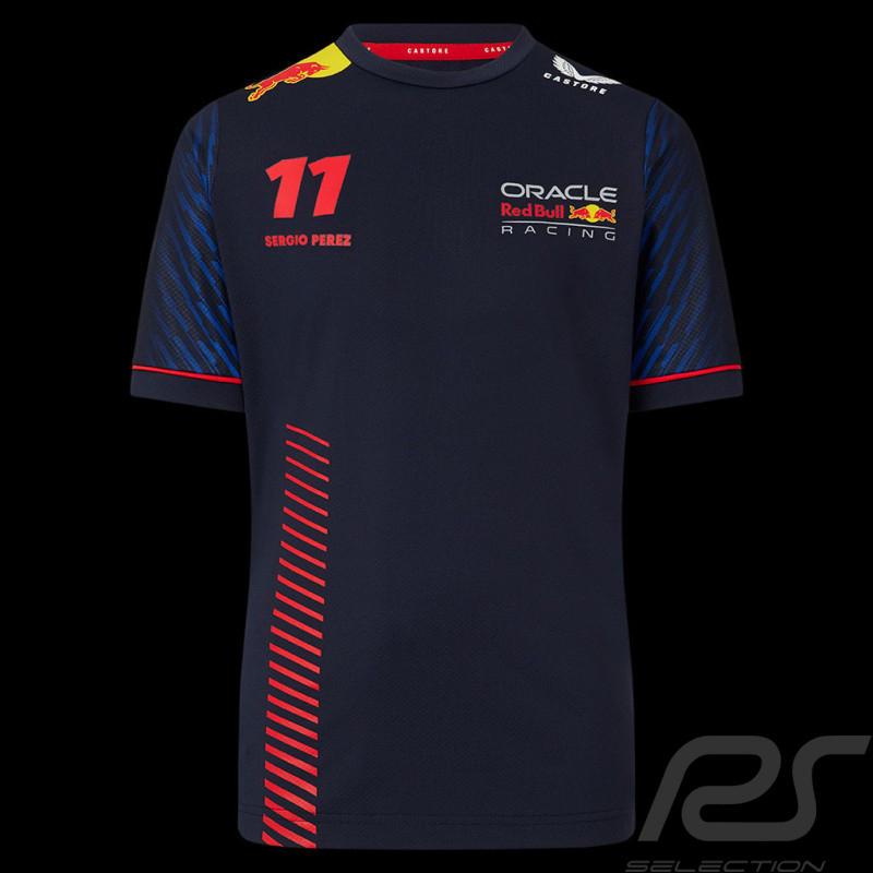 Red Bull T-shirt Sergio Perez Night Sky Dunkelblau TJ3184 - Kinder