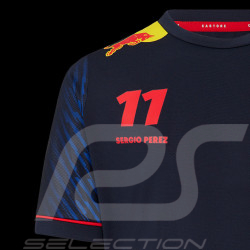 Red Bull T-shirt Sergio Perez Night Sky Dunkelblau TJ3184 - Kinder