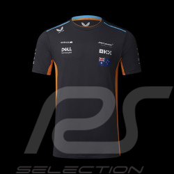 McLaren T-Shirt F1 Team Oscar Piastri Phantom Grau TM2609 - Herren