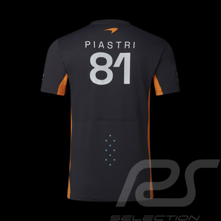 T-Shirt McLaren F1 Team Oscar Piastri Gris Phantom TM2609 - homme