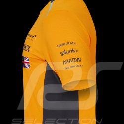 McLaren T-Shirt F1 Team Lando Norris Papaya Orange TM2608 - Herren