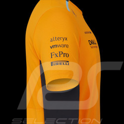 McLaren T-Shirt F1 Team Lando Norris Papaya Orange TM2608 - men