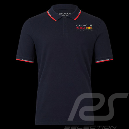 Red Bull Polo shirt Verstappen Pérez Night Sky Core Dark blue TU3303 - Unisex