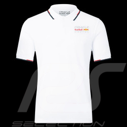Red Bull Polo shirt Verstappen Pérez White Core White TU3303 - Unisex