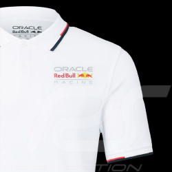 Red Bull Polo shirt Verstappen Pérez White Core White TU3303 - Unisex