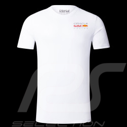 Red Bull T-shirt Verstappen Pérez White Core White TU3306 - Unisex