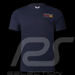 Red Bull T-shirt Verstappen Pérez Dark blue Core Dunkelblau TU3306 - Unisex