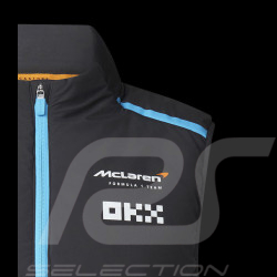 McLaren Padded Sleeveless Jacket Norris Piastri Phantom Grey TM2615
