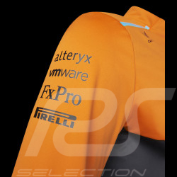 McLaren Softshell-Jacke F1 Norris Piastri Phantom Grau / Papaya Orange TM2616 - Herren