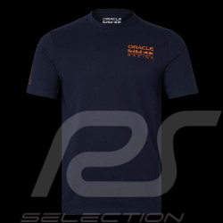 Red Bull T-shirt Max Verstappen Night Sky Core Blau / Orange TU3307 - Unisex