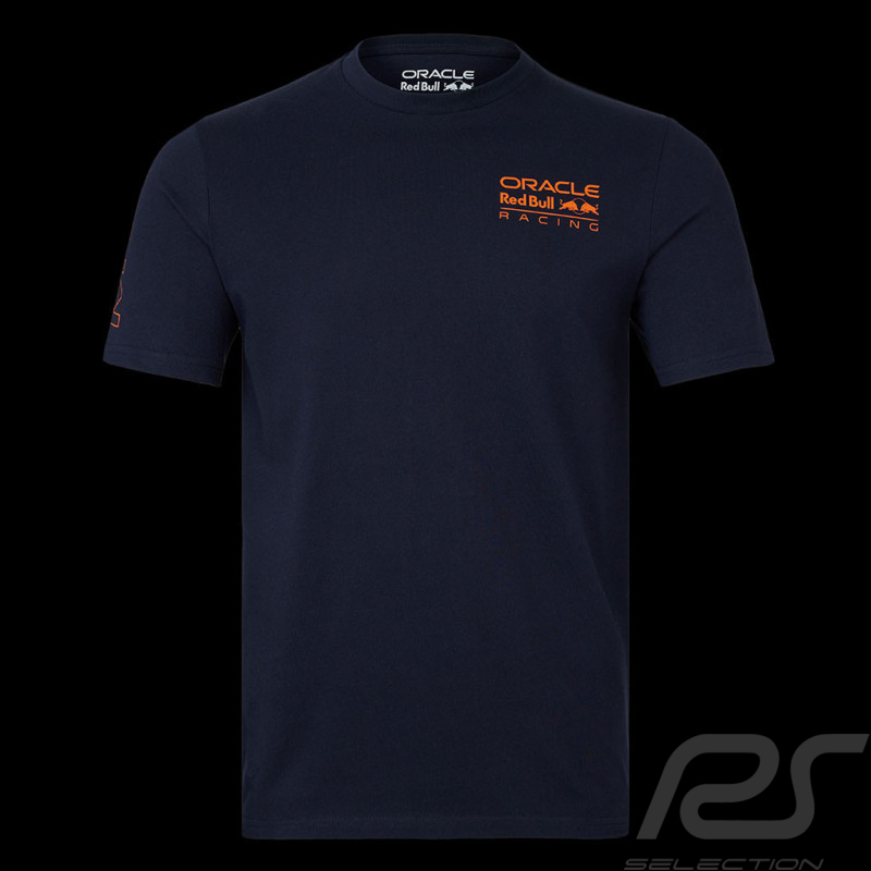 T-shirt Red Bull Max Verstappen Night Sky Core Bleu / Orange TU3307 - Mixte
