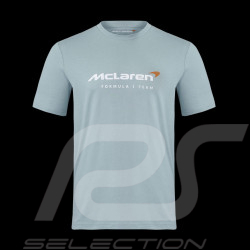 T-shirt McLaren F1 Team Norris Piastri Core Essential Cloud Blue - men