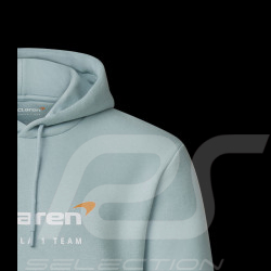 Sweatshirt McLaren F1 Team Norris Piastri Hoodie Core Essentials Bleu Nuage TM1348 - homme