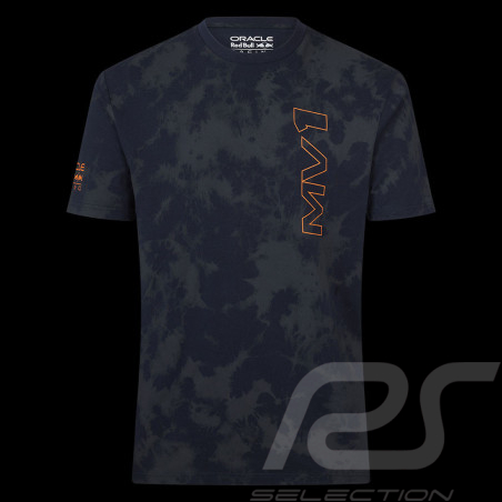 Red Bull T-shirt Max Verstappen MV1 Oversize Grau / Orange TU3148 - Unisex