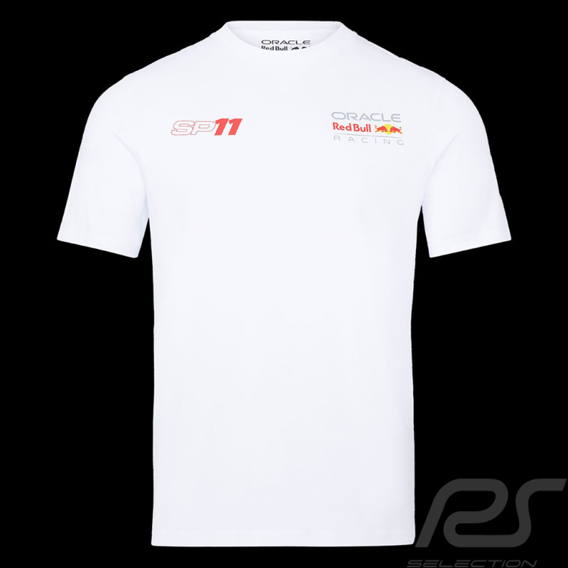 T-shirt Red Bull Sergio Perez Checo SP11 Blanc TU4423 - Mixte
