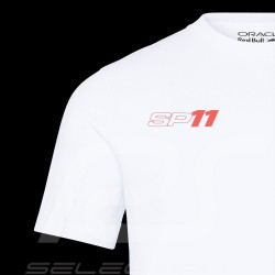 Red Bull T-shirt Sergio Perez Checo SP11 Weiß TU4423 - Unisex
