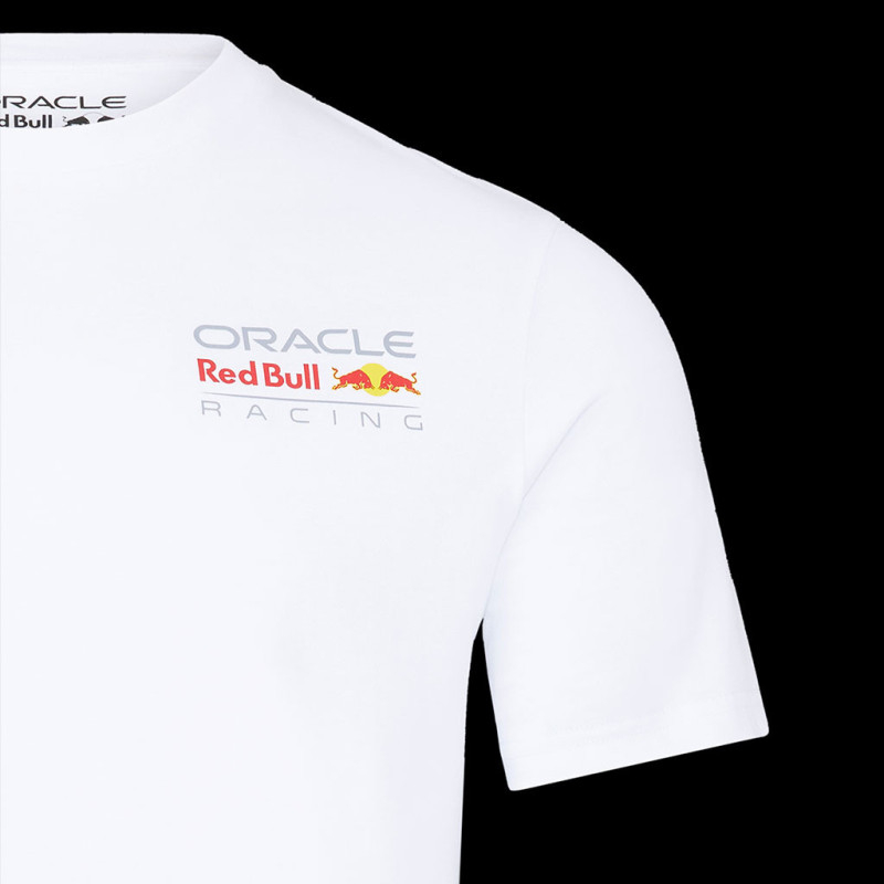 Oracle Red Bull Racing Sergio Perez Checo Logo T-Shirt by Puma - White