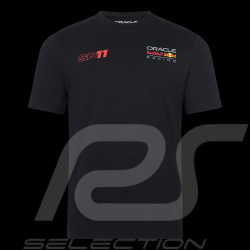 T-shirt Red Bull Sergio Perez Checo SP11 Noir TU4424 - Mixte
