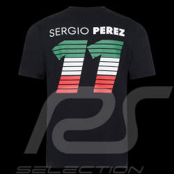Red Bull T-shirt Sergio Perez Checo SP11 Schwarz TU4424 - Unisex