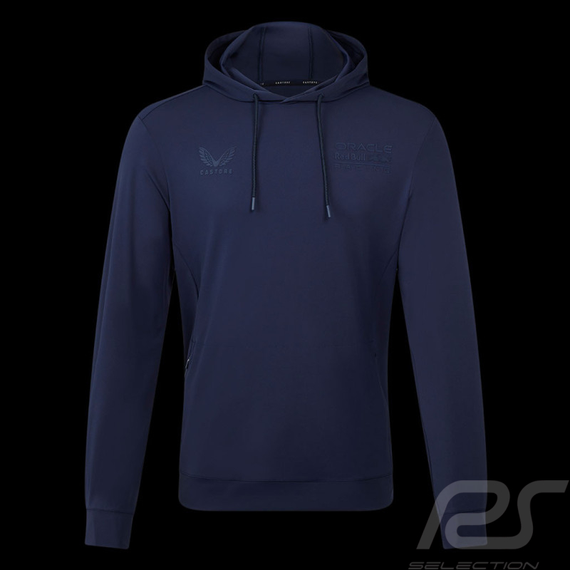 Red Bull Kapuzensweatshirt Running Verstappen Perez Night Sky Dunkelblau TM1960 - Herren