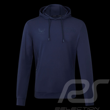 Red Bull Kapuzensweatshirt Running Verstappen Perez Night Sky Dunkelblau TM1960 - Herren