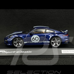 Porsche 911 Sport Classic Type 992 2022 Enzianblau 1/43 Spark WAP0200100PSCB