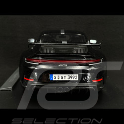 Porsche 911 GT3 type 992 2022 Noir Intense métallisé 1/18 Maisto 36458BKS