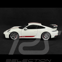 Porsche 911 GT3 Type 992 2021 Blanc Carrara 1/18 Norev 187306