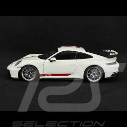 Porsche 911 GT3 Type 992 2021 Carrara White 1/18 Norev 187306