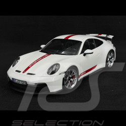 Porsche 911 GT3 Type 992 2021 Blanc Carrara 1/18 Norev 187306