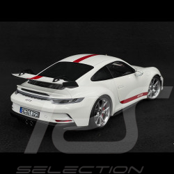 Porsche 911 GT3 Type 992 2021 Carrara White 1/18 Norev 187306