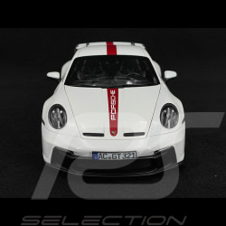 Porsche 911 GT3 Type 992 2021 Blanc Carrara 1/18 Norev 187306