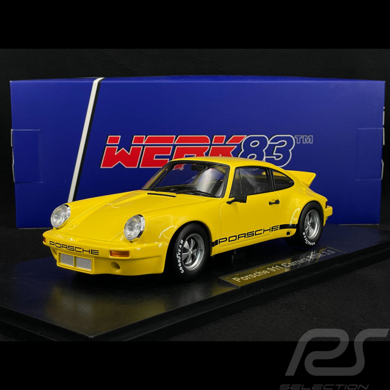 Porsche 911 Carrera 3.0 RSR Coupe 1974 Gelb 1/18 Werk83 W18016006