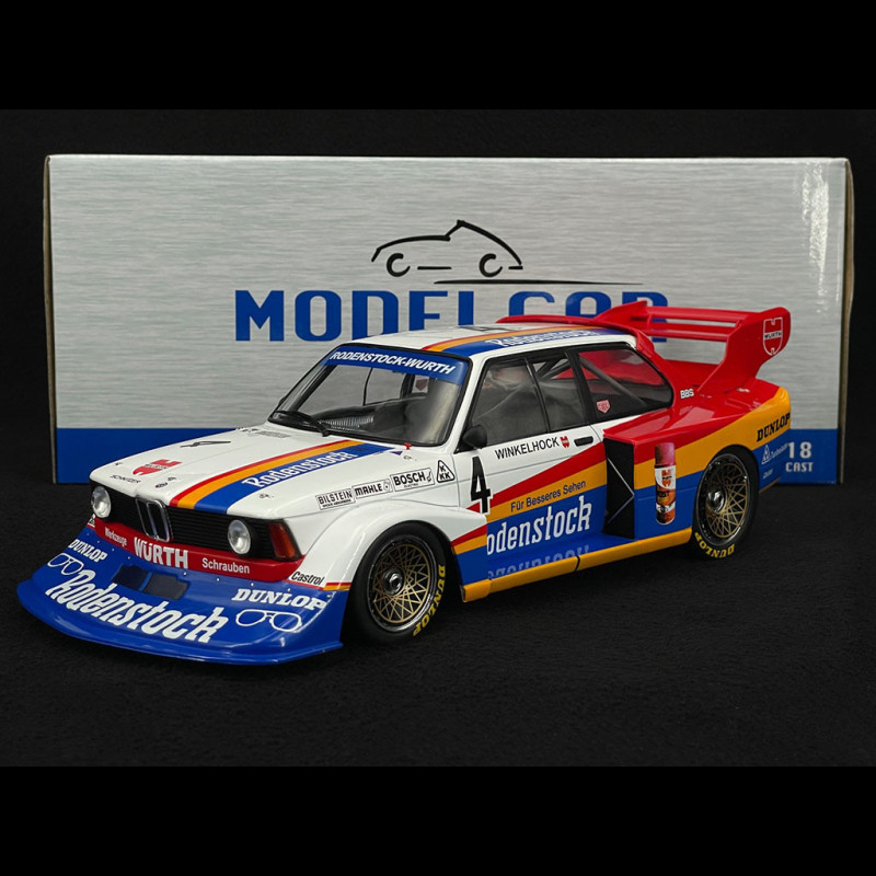 BMW 320 Gr 5 n° 4 DRM Zolder 1979 1/18 ModelCar Group MCG18807