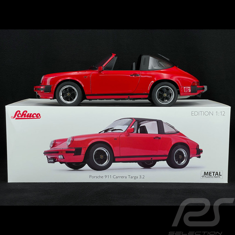 Porsche 911 Carrera 3.2 Targa 1989 Rouge Indien 1/12 Schuco 450669800